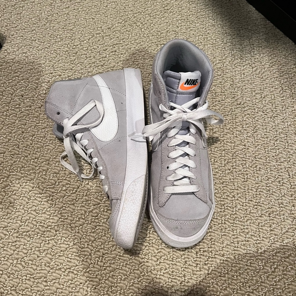 Grey Suede Blazers